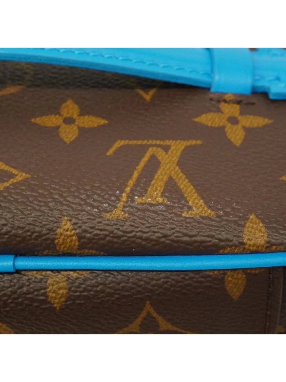 Louis Vuitton Vanity Bag Monogram Nice Mini Gaston Blue